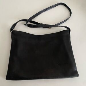 VTG FRANCESCO BIASIA Cross Body Shoulder Bag Purse Made In Italy Genuine Leather